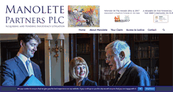 Desktop Screenshot of manolete-partners.com